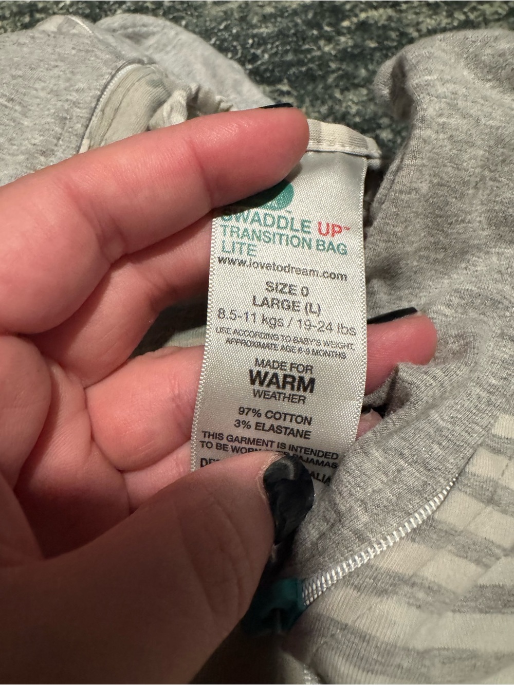 Love To Dream Swaddle Up Transition Bags size Large set of 7 - Picture 4 of 9